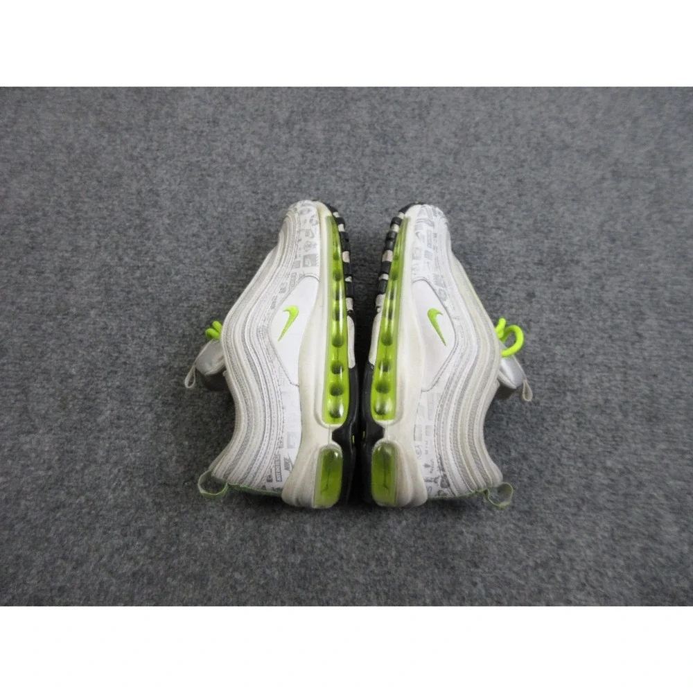 Nike Air Max 97 Reflective Logos Shoes Size 6.5Y‎ Womens 8 921522-108 Sneakers